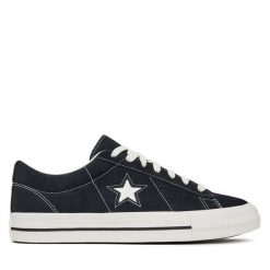 Tenisówki Converse. Czarne trampki męskie Converse, bez wzorów, retro, bez zapięcia. Za 339.99 zł.