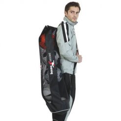 Torba na piłki Precision Tubular. Czarne torby męskie na ramię Precision, bez wzorów, z nylonu, sportowe, na ramię. Za 144.00 zł.