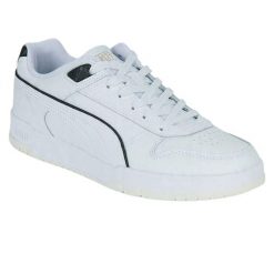 Niskie Buty Męskie RBD Game Z Krowiej Skóry. Białe buty trekkingowe męskie Puma, bez wzorów, ze skóry, sportowe, bez obcasa, bez zapięcia. Za 342.99 zł.