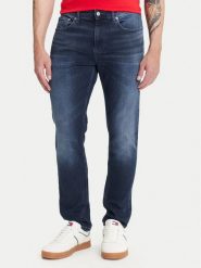 Tommy Jeans Jeansy Austin DM0DM21901 Granatowy Slim Fit. Niebieskie jeansy męskie Tommy Jeans, bez wzorów, z bawełny. Za 409.99 zł.