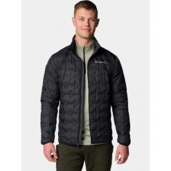 Kurtka Puchowa Męska Columbia Delta Ridge II. Czarne kurtki męskie Columbia, na jesień, m, bez wzorów, z puchu, sportowe, bez ramiączek, bez kaptura. Za 749.00 zł.