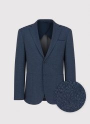 PAKO LORENTE – Granatowa marynarka w jodełkę. Marynarki męskie Pako Lorente, m, bez wzorów, z elastanu. Za 799.99 zł.