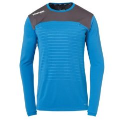 Bluza z długim rękawem emotion Kempa. Niebieskie bluzy nierozpinane męskie Kempa, xl, bez wzorów, sportowe, bez ramiączek, bez kaptura. Za 191.50 zł.