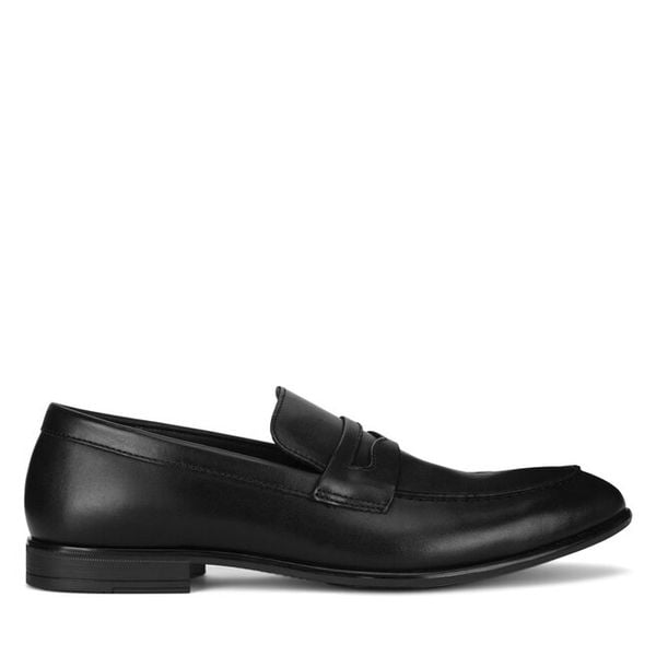 Mokasyny Lasocki. Czarne mokasyny męskie Lasocki, bez zapięcia. Za 229.99 zł.