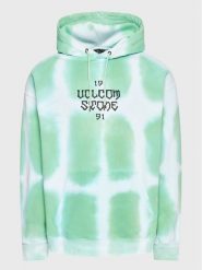 Volcom Bluza Trippin Dye A4112306 Zielony Loose Fit. Zielone bluzy nierozpinane męskie Volcom, m, bez wzorów, z bawełny, bez ramiączek, bez kaptura. Za 399.99 zł.