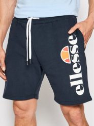 Ellesse Szorty sportowe Bossini SHS08748 Granatowy Regular Fit. Niebieskie szorty sportowe męskie Ellesse, bez wzorów, z bawełny, sportowe. Za 129.99 zł.