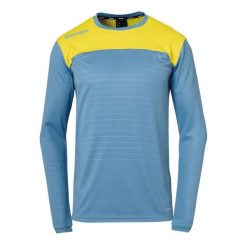 Bluza z długim rękawem emotion Kempa. Niebieskie bluzy nierozpinane męskie Kempa, l, bez wzorów, sportowe, bez ramiączek, bez kaptura. Za 191.50 zł.