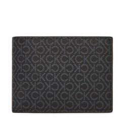 Portfel Calvin Klein. Czarne portfele męskie Calvin Klein, bez wzorów. Za 219.99 zł.