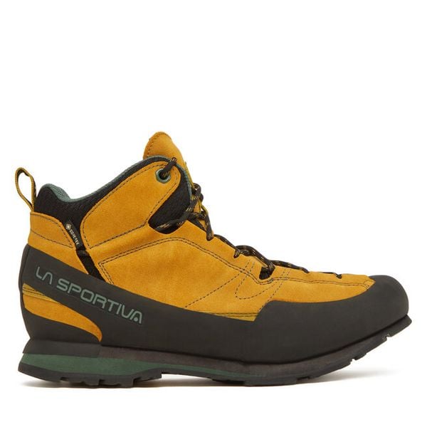 Trekkingi La Sportiva. Żółte buty trekkingowe męskie La Sportiva, bez wzorów, sportowe, bez obcasa, bez zapięcia. Za 849.99 zł.
