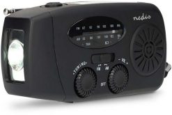 Radio Nedis RDFMCR2000BK radio Przenośny Analogowy Czarny. Czarne radia Nedis. Za 124.85 zł.