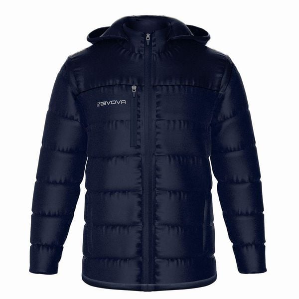 Givova Prime G026 Kurtka Zimowa Unisex S Niebieski/Czarny. Czarne kurtki męskie Givova, na zimę, m, bez wzorów, bez ramiączek, bez kaptura. Za 265.99 zł.