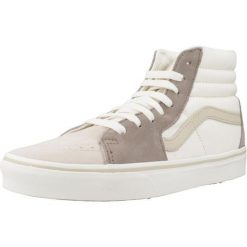 Buty VANS HI MULTI BLOCK Beżowy. Brązowe buty sportowe na co dzień męskie Vans, m, bez wzorów, ze skóry, bez ramiączek, bez kaptura. Za 291.99 zł.
