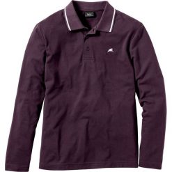 Shirt polo z długim rękawem Regular Fit bonprix ciemny lila. Koszulki męskie z długim rękawem marki bonprix. Za 44.99 zł.