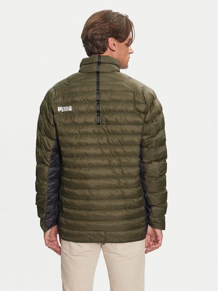 Puma Kurtka zimowa PackLITE 849356 Zielony Slim Fit. Zielone kurtki męskie Puma, na zimę, m, bez wzorów, z syntetyku, bez ramiączek, bez kaptura. Za 359.99 zł.