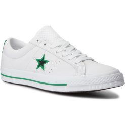 Tenisówki CONVERSE - One Star Ox 161589C White/Black/Converse Green. Trampki męskie Converse. W wyprzedaży za 269.00 zł.