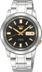 Zegarek Seiko Zegarek Męski Seiko SNKK17K1 (38 mm). Zegarki męskie Seiko. Za 675.00 zł.