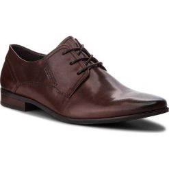 Półbuty LASOCKI FOR MEN MI07-C372-406-05BIG. Brązowe eleganckie półbuty męskie Lasocki For Men, ze skóry, bez obcasa, bez zapięcia. Za 189.99 zł.