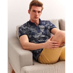 T-SHIRT POLO WE WZÓR. Koszulki polo męskie marki TOP SECRET. Za 69.99 zł.