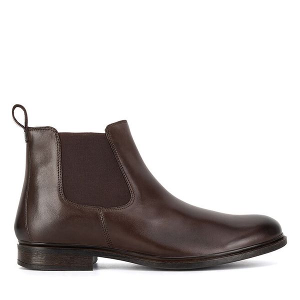 Sztyblety Lasocki. Brązowe sztyblety męskie Lasocki, bez obcasa, bez zapięcia. Za 249.99 zł.