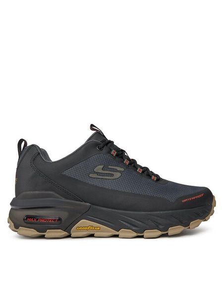 Skechers Sneakersy Max Protect Fast Track 237304/BKMT Czarny. Czarne buty sportowe na co dzień męskie Skechers, m, bez wzorów, z materiału, bez ramiączek, bez kaptura. Za 379.99 zł.