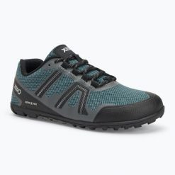 Buty barefoot męskie Xero Shoes Mesa Trail WP trekkingpine. Niebieskie buty zimowe męskie XERO SHOES, bez wzorów, sportowe, bez obcasa, bez zapięcia. Za 309.99 zł.