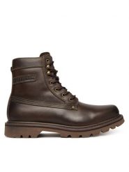 CAT Footwear Trapery Colorado Grader Waterproof P726499 Brązowy. Brązowe buty zimowe męskie CAT Footwear, bez wzorów, ze skóry, bez obcasa, bez zapięcia. Za 719.99 zł.