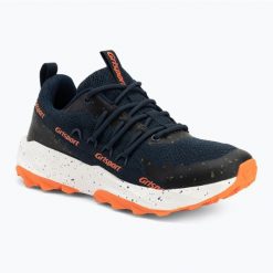 Buty męskie Grisport 109019M. Czarne buty zimowe męskie Grisport, bez wzorów, sportowe, bez obcasa, bez zapięcia. Za 199.99 zł.