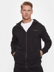 Volcano Bluza B-Poll M01131-W24 Czarny Regular Fit. Czarne bluzy rozpinane męskie Volcano, l, bez wzorów, z bawełny, bez ramiączek, bez kaptura. Za 219.99 zł.