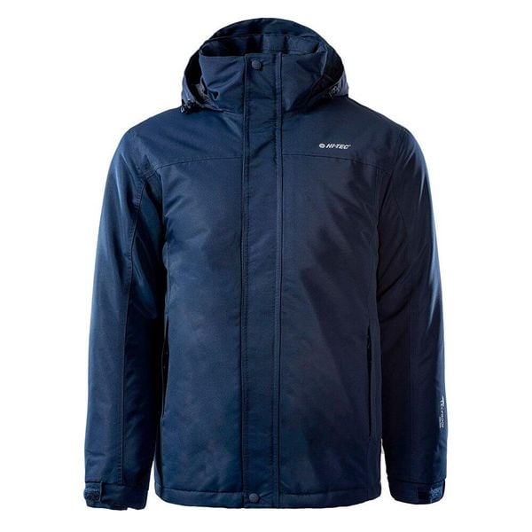 Kurtka Wodoodporna Męska Chris. Niebieskie kurtki męskie Hi-tec, m, bez wzorów, sportowe, bez ramiączek, bez kaptura. Za 334.99 zł.