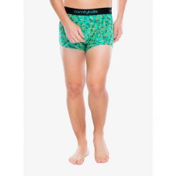 Bokserki termoaktywne męskie Comfyballs Regular Cotton. Zielone bielizna termoaktywna męska COMFYBALLS, m, bez wzorów, bez ramiączek. Za 113.99 zł.
