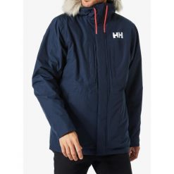 Kurtka zimowa męska Helly Hansen Coastal 3.0 Parka. Niebieskie parki męskie Helly Hansen, na zimę, m, bez wzorów, bez kaptura. Za 1,300.00 zł.