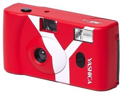 Aparat cyfrowy Yashica Yashica MF1 Set red. Aparaty kompaktowe Yashica. Za 245.10 zł.