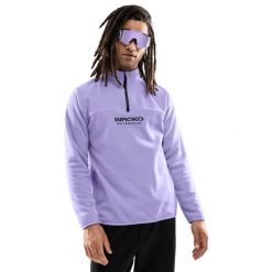 Bluza z grubego polaru do sportów zimowych męska Aurora. Niebieskie bluzy z polaru męskie SIROKO, m, bez wzorów, z polaru, sportowe, bez ramiączek, bez kaptura. W wyprzedaży za 152.00 zł.