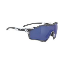 Okulary Rudy Project CUTLINE CRYSTAL GLOSS - Multilaser Deep Blue. Brązowe okulary przeciwsłoneczne męskie Rudy Project, bez wzorów, sportowe. Za 833.65 zł.