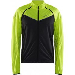 Craft Kurtka Rowerowa Męska Velo Convert, Żółto-Czarny L. Kurtki outdoor męskie marki Craft. Za 405.00 zł.