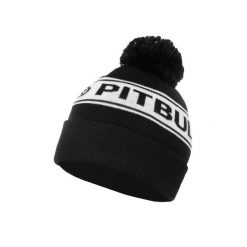 Czapka męska Pitbull zimowa Vermel Pitbull R. Czarne czapki męskie PITBULL, na zimę, bez wzorów, sportowe. Za 59.00 zł.