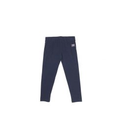 Legginsy z bawełna na czas wolny na co dzień. Niebieskie legginsy męskie LEONE 1947 APPAREL, bez wzorów, z bawełny, na fitness i siłownię. W wyprzedaży za 44.86 zł.