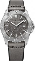 Zegarek męski Venezianico 4521565 szary. Szare zegarki męskie Venezianico. Za 5,375.00 zł.