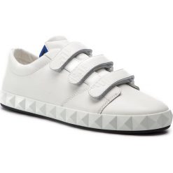 Sneakersy EMPORIO ARMANI - X4X255 XL695 A042 Optical White/Royal. Buty sportowe na co dzień męskie marki Emporio Armani. Za 989.00 zł.