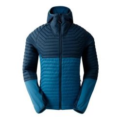 Męska Kurtka Hybrydowa Descending II. Niebieskie kurtki męskie Dare 2B, l, bez wzorów, z puchu, sportowe, bez ramiączek, bez kaptura. Za 161.99 zł.