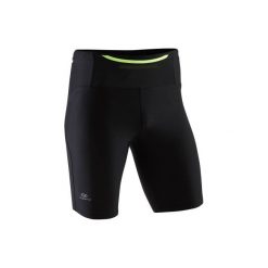 Legginsy krótkie TRAIL. Czarne legginsy męskie KALENJI, krótkie. Za 69.99 zł.
