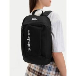 Plecak Quiksilver. Czarne plecaki męskie Quiksilver, bez wzorów. Za 49.99 zł.