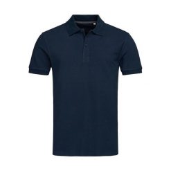 Męska Koszulka Polo Henry. Niebieskie koszulki polo męskie Stedman, m, bez wzorów, bez kołnierzyka, bez ramiączek. Za 71.99 zł.