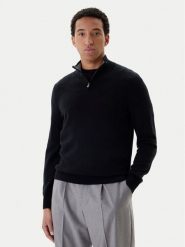 BOSS Sweter H-Hemarlo 50549984 Czarny Regular Fit. Czarne kardigany męskie Boss, bez wzorów, z wełny, bez kołnierzyka, bez ramiączek. Za 749.99 zł.