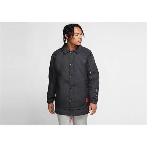 Kurtka uniwersalna męska Nike Kyrie Protect. Czarne kurtki męskie Nike, m, bez wzorów, z syntetyku, bez kaptura, do biegania. Za 792.00 zł.