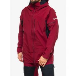 Kurtka skiturowa męska Berghaus MTN Arete Descend GTX Jacket. Czerwone kurtki męskie Berghaus, m, bez wzorów, bez ramiączek, bez kaptura. Za 1,847.99 zł.