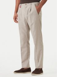 JOOP! Jeans Spodnie materiałowe Lead2 30102837 Beżowy Regular Fit. Brązowe spodnie na co dzień męskie JOOP! Jeans, bez wzorów, z jeansu. Za 569.99 zł.