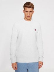 Tommy Jeans Sweter Tonal Xs Badge DM0DM17776 Szary Regular Fit. Szare kardigany męskie Tommy Jeans, l, bez wzorów, z bawełny, bez ramiączek. Za 669.99 zł.