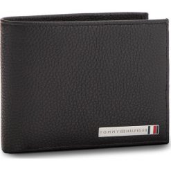 Duży Portfel Męski TOMMY HILFIGER - Th Plaque Extra Cc A AM0AM03636 002. Czarne portfele męskie Tommy Hilfiger, ze skóry. W wyprzedaży za 279.00 zł.