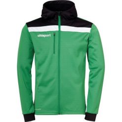 Kurtka Uhlsport Offense 23. Czarne kurtki męskie Uhlsport, bez wzorów, sportowe, bez ramiączek, z kapturem. W wyprzedaży za 198.90 zł.